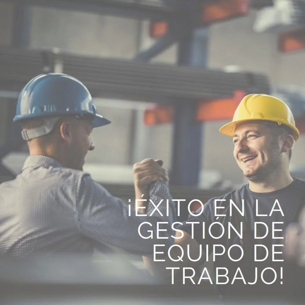 Éxito de gestión de trabajo