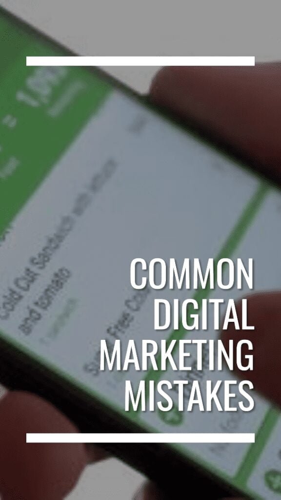 Marketing digital: Los errores más comunes que debes evitar