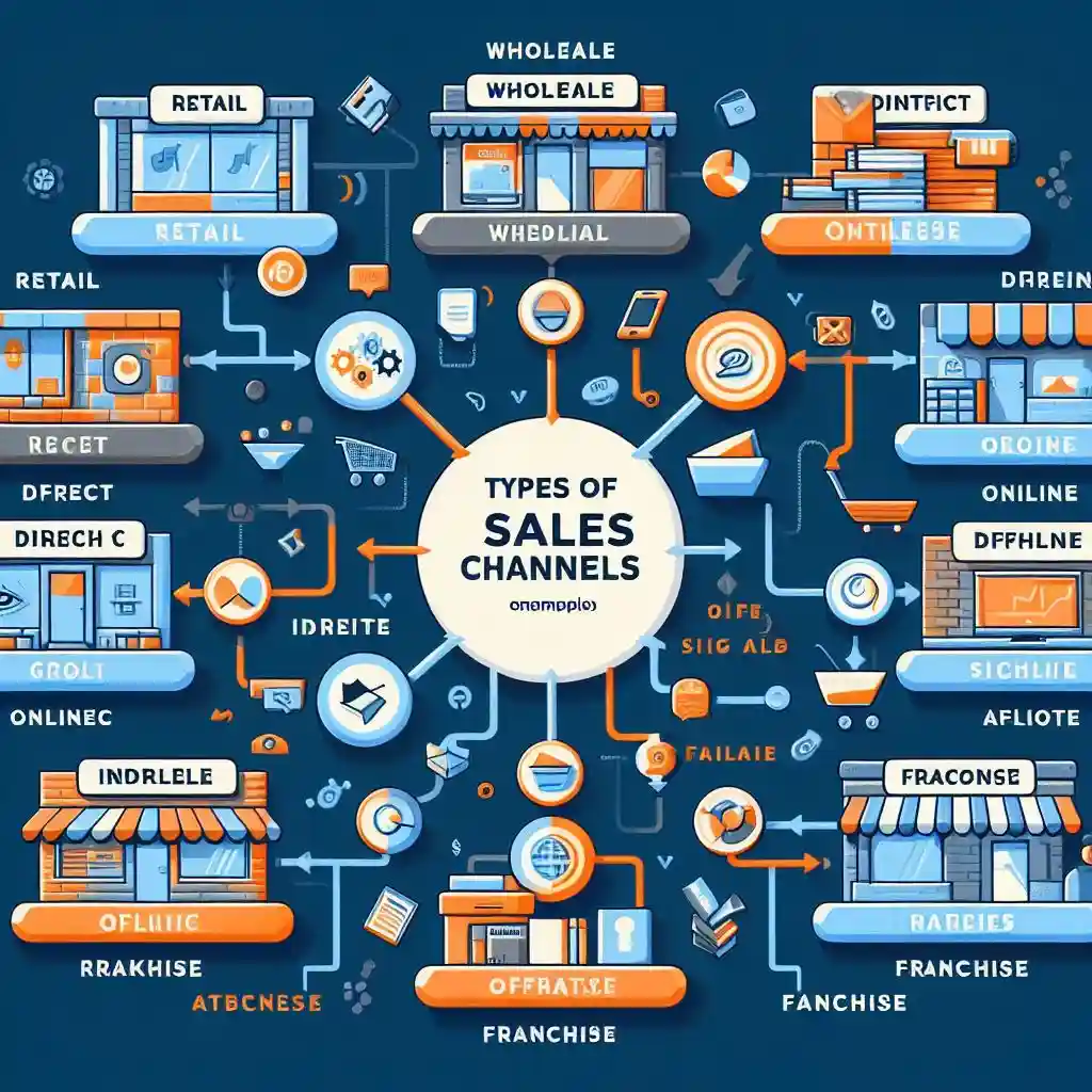 Tipos de canales de venta digitales